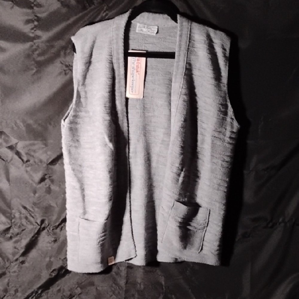 Vintage Gray Women's Cardigan